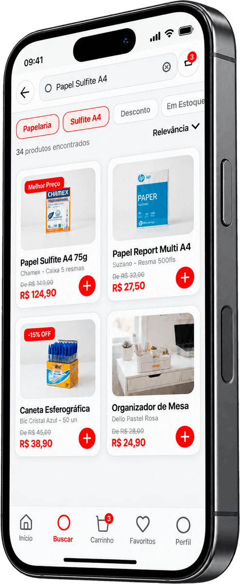 Aplicativo Gimba, tela do fluxo de compra